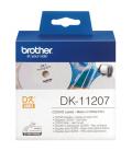 Rollo de etiquetas precortadas brother dk11207 - Imagen 1