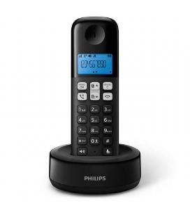 Teléfono inalámbrico philips d1611b/34/ negro - Imagen 1