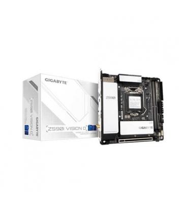 PB GIGABYTE 1200 Z590I VISION D M-ITX/2XDDR4/4XSATA6/1XUSB- - Imagen 1