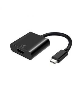 Adaptador USB Tipo-C Aisens A109-0344/ HDMI Hembra - USB Tipo-C Macho