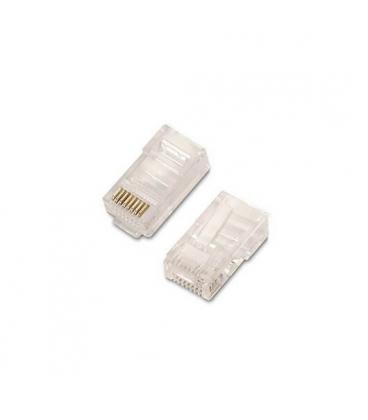 CONECTOR RJ45 CAT 5 (BOLSA 100 UNIDADES) AISENS 8 HILOS/AWG - Imagen 1