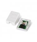 ROSETA SUPERFICIE 1XRJ45 CAT 6 AISENS BLANCO TORNILLOS/ADHE - Imagen 3