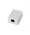 ROSETA SUPERFICIE 1XRJ45 CAT 6 AISENS BLANCO TORNILLOS/ADHE - Imagen 4