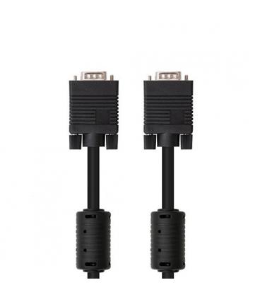 CABLE CON FERRITA SVGA HDB15/M-HDB15/M NANOCABLE - Imagen 1