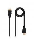 CABLE HDMI(A) A HDMI(A) 4K 1.5M NANOCABLE NEGRO - Imagen 2