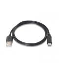 CABLE USB(A)M 2.0 A USB TIPO C M AISENS 0.5M NEGRO - Imagen 3