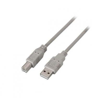 CABLE USB(A)M 2.0 IMPRESORA A USB(B)M AISENS 1M G 1M/MACHO - Imagen 1