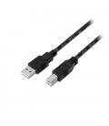 CABLE USB(A)M 2.0 IMPRESORA A USB(B)M AISENS 1M N 1M/MACHO - Imagen 1