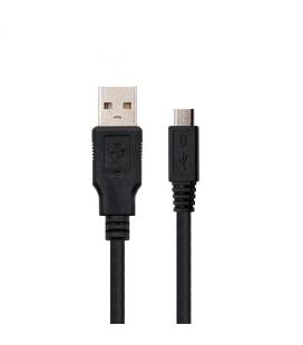 CABLE USB(A) 2.0 A MICRO USB(B) NANOCABLE 0.8M - Imagen 1
