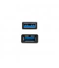 CABLE USB(A) 3.0 A USB(A) 3.0 NANOCABLE 2M NEGRO - Imagen 3