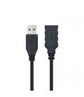 CABLE USB(A) 3.0 A USB(A) 3.0 NANOCABLE 2M NEGRO - Imagen 4