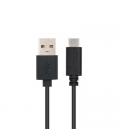 CABLE USB(A) 2.0 A USB(C) NANOCABLE 1M NEGRO - Imagen 4