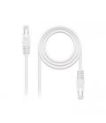 CABLE RED UTP CAT6 RJ45 NANOCABLE 2M BLANCO AWG24 10.20.040 - Imagen 4