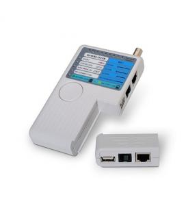 TESTER DE REDES RJ11/RJ12/RJ45 AISENS PROFESIONAL