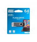 PENDRIVE 64GB USB2.0 GOODRAM UTS2 BLACK - Imagen 2