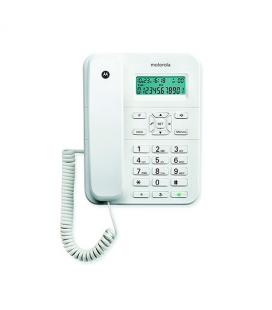 TELEFONO CON CABLE DIGITAL MOTOROLA CT202 BLANCO