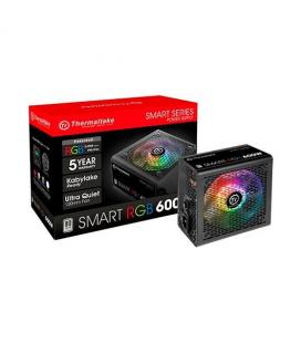 FUENTE DE ALIMENTACION ATX 600W THERMALTAKE SMART RGB NEGRO - Imagen 1