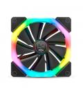 VENTILADOR 120X120 NOX HUMMER S-FAN ARGB RAINBOW - Imagen 1