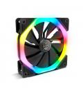 VENTILADOR 120X120 NOX HUMMER S-FAN ARGB RAINBOW - Imagen 2