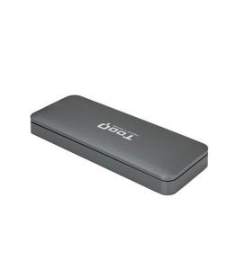 CAJA EXTERNA PARA SSD M.2 NGFF TOOQ USB-C LED