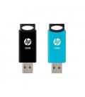 PENDRIVE HP 32GB USB 2.0 V212W NEGRO/AZUL PACK 2 - Imagen 2