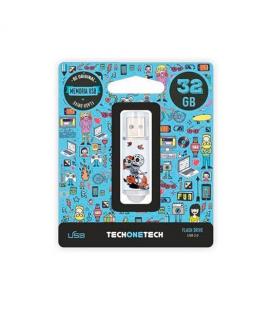 PENDRIVE 32GB TECH ONE TECH CALAVERA MOTO - Imagen 1