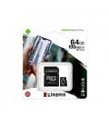 MEM MICRO SDXC 64GB KINGSTON CANVAS SELECT+ADAPT - Imagen 2