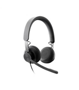 AURICULARES MICRO LOGITECH UC ZONE WIRED NEGRO DIADEMA/USB - Imagen 1