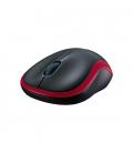 RATON OPTICO LOGITECH M185 WIRELESS ROJO - Imagen 2