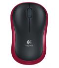 RATON OPTICO LOGITECH M185 WIRELESS ROJO - Imagen 3