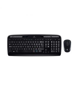 TECLADO+RATON LOGITECH MK330 WIRELESS NEGRO - Imagen 1