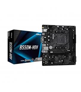Placa base asrock amd am4 b550m - hdv ddr4x2 4gb hdmi micro atx - Imagen 1