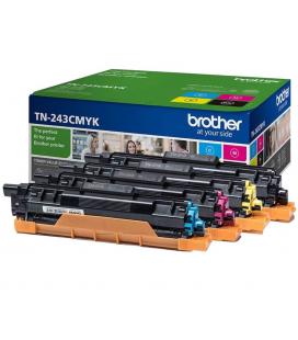 Toner brother tn243cmyk negro - cián - magenta - amarillo 1000 páginas - Imagen 1