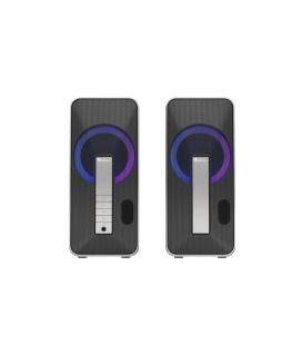 Altavoces genesis helium 100bt 2.0 bluetooh 10w rgb - Imagen 1