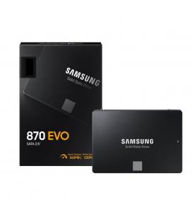 Disco duro interno solido ssd samsung mz - 77e250b - 870 evo - 250gb - 2.5pulgadas - Imagen 1