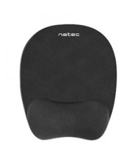 Alfombrilla natec chipmunk 230x200 mm raton con reposamuã?ecas negra