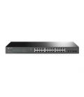 Switch 28 puretos 10 - 100 - 1000 poe 250w +4 sfp gestion l2+ tp - link - Imagen 1