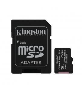 Tarjeta memoria micro secure digital sd hc 256gb kingston canvas select plus clase 10 uhs - 1 + adaptador sd