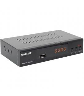 Receptor tdt sobremesa fonestar rdt - 761hd - dvb - t2 hd - usb - hdmi - euroconector - audio digital coaxial - dolby d+ dolby 