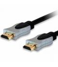 Cable hdmi equip 2.0 high speed con ethernet macho - macho 5m negro - Imagen 1