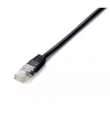 Cable red equip latiguillo rj45 u - utp cat6 3m negro - Imagen 1