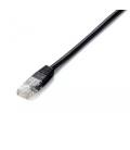 Cable red equip latiguillo rj45 u - utp cat6 3m negro - Imagen 1