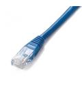 Cable red equip latiguillo rj45 u - utp cat6 0.25m azul - Imagen 1