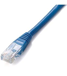 Cable red equip latiguillo rj45 u - utp cat6 10m azul - Imagen 1