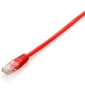 Cable red equip latiguillo rj45 u - utp cat6 0.25m rojo - Imagen 1