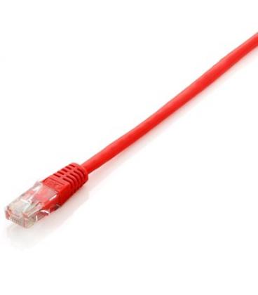Cable red equip latiguillo rj45 u - utp cat6 0.25m rojo - Imagen 1