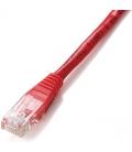 Cable red equip latiguillo rj45 u - utp cat6 10m rojo - Imagen 1