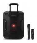 Altavoz - amplificador portatil fonestar california 200w - jack - auxiliar - funcion karaoke - bluetooth - usb - mp3 - radio fm 
