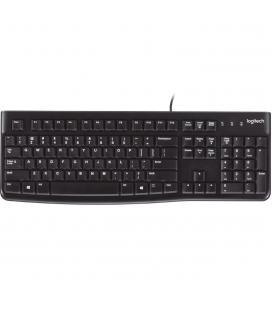 Teclado logitech k120 usb negro frances - Imagen 1