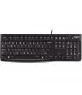 Teclado logitech k120 usb negro frances - Imagen 1